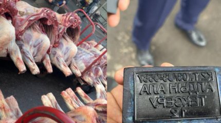 Мясо с поддельной ветпечатью продавали на рынке Астаны