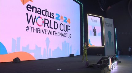 Впервые в Астане проходит мировой чемпионат Enactus World Cup-2024