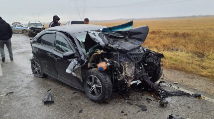 Массовое ДТП произошло из-за тумана в Костанайской области