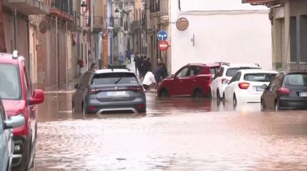 В испанской Валенсии из-за шторма «Дана» погибли более 50 человек