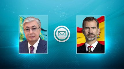 Глава государства направил телеграмму соболезнования Королю Испании