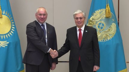 Президент екі ірі компанияның басшыларын қабылдады