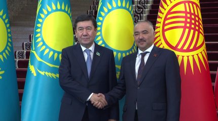 Ерлан Кошанов с официальным визитом посетил Бишкек