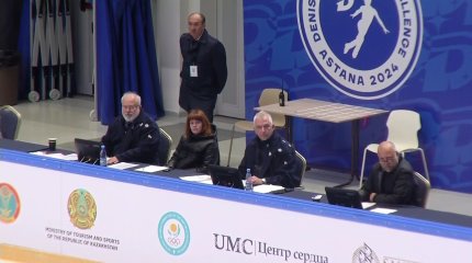 «Denis Ten Memorial Challenge 2024» мәнерлеп сырғанаушылардың бесінші мерейтойлық халықаралық турнирі өтуде