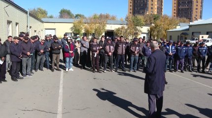 Члены Народного штаба за строительство АЭС встретились с жителями столицы