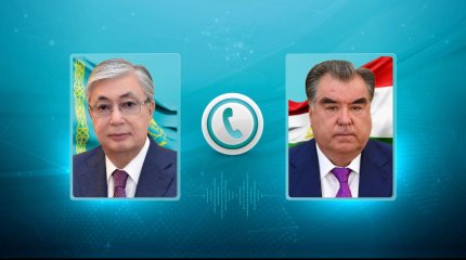 Токаев и Рахмон переговорили по телефону