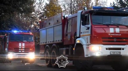 Мебель загорелась в квартире восьмого этажа в Астане