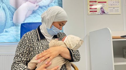 Жительница Шымкента родила ребенка весом 6,5 килограммов