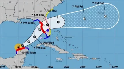 «Милтон» дауылы жақындады