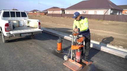 Атырау облысында  биыл 350 шақырым жол салынып жатыр