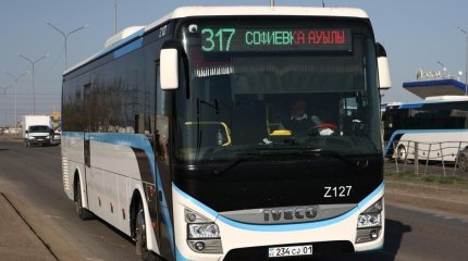 Астанада қала маңына қатынайтын автобустар уақытша тоқтады