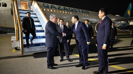 Президент Бакуге барды