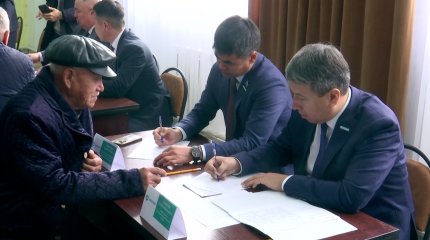 Кызылординский областной филиал партии «AMANAT» провел общественный прием граждан