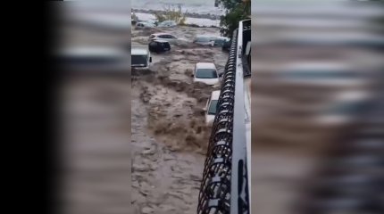 Мощные ливни затопили несколько городов на Сицилии