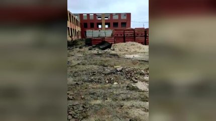 Ақтөбеде  салынып жатқан мектеп құрылысы тоқтатылды