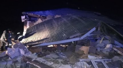 Появилось фото с места трагедии в Акмолинской области