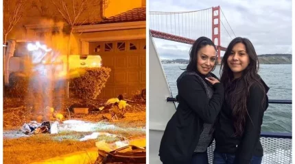 Әйел қызы жол апатынан қаза тапқан жерден оның елесін байқаған