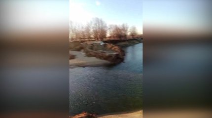 Ақтөбеде былтыр ғана күрделі жөндеуден өткен Көсем бөгетін тағы су шайып кетті