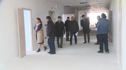 Маңғыстау облысында «АМАNАТ» партиясының мүшелері мектептердің құрылысын тексерді