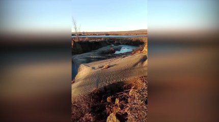 Отремонтированную в прошлом году плотину в Актюбинской области прорвало второй раз за полгода
