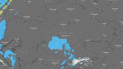 Водителей предупредили об опасных условиях на трассах в четырех областях Казахстана