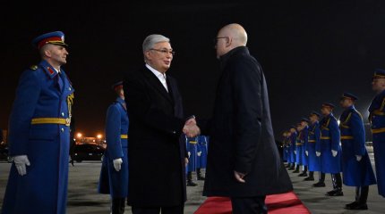 Завершился официальный визит Главы государства в Сербию