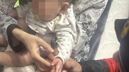 Годовалого ребенка спасли в Караганде