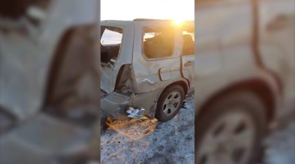 ШҚО-да жарылғыш зат тасыған жүк көлігі жарылып, екі адам мерт болды