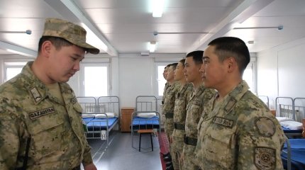 Военно-патриотический проект” Кайсар “партии” AMANAT "  набирает популярность среди молодежи города Атырау