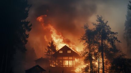 Өрт шыққан: Павлодарда ер адамның мәйіті табылды