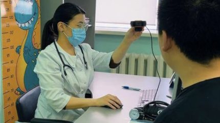 Принимать пациентов с помощью Face ID начали в Астане