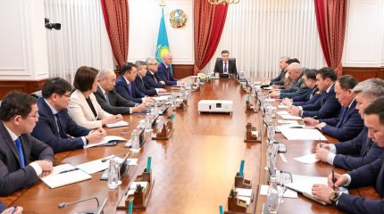 Премьер-министр Украина төңірегіндегі жағдайға байланысты Мемлекет басшысының тапсырмаларын орындау бойынша шұғыл жиын өткізді