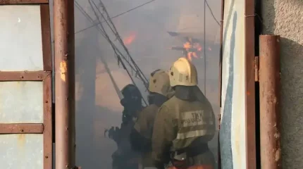 Алматы облысында монша өртенді