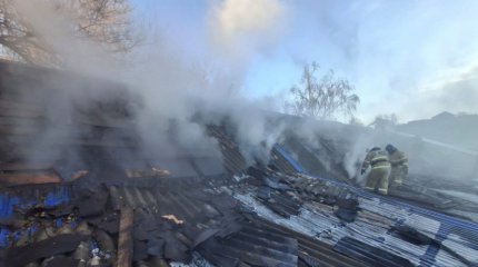 Кровля жилого дома горела в Актобе