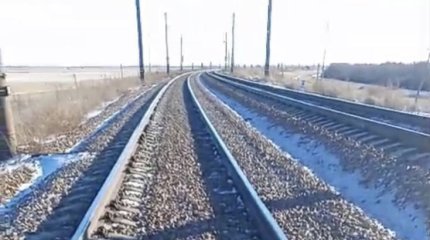 Поезда пришлось замедлить из-за похищенных в Карагандинской области болтов
