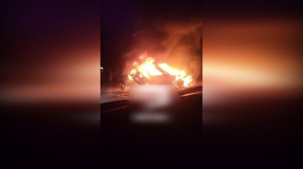 Жамбылда жантүршігерлік жол апатынан екі жасар бала мен оның анасы жанып кетті