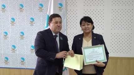 Атырауда «Қазақстан темір жолы» бастауыш партия ұйымының төрағасы сайланды