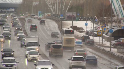 В Астане вдвое выросло число ДТП