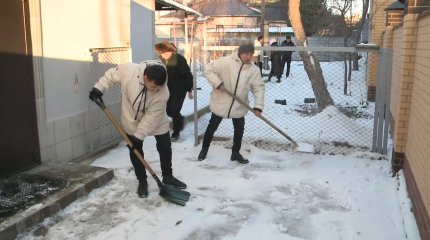 Қарағандыда “ Ардагерлерді ардақтайық” акциясына жастар белсене ат салысып жатыр