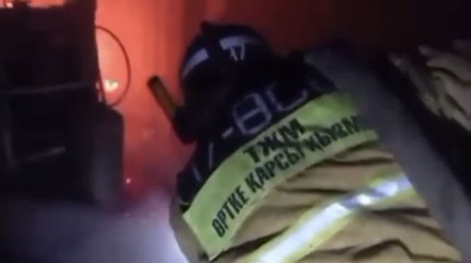 Пожарные предотвратили взрыв в Актюбинской области