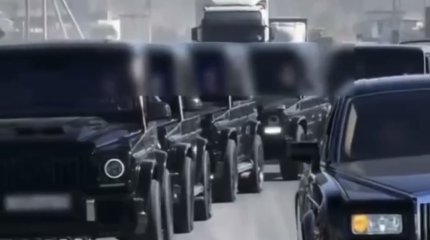 Водителей кортежа из «Гелендвагенов» оштрафовали туркестанские полицейские