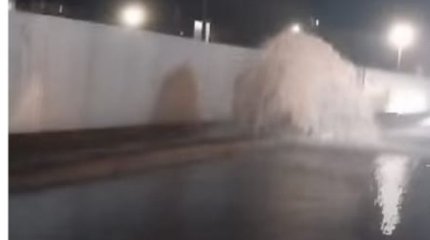 Оралда су құбыры жарылды