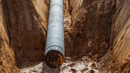 Участок улицы Алматы перекрыли из-за замены газопровода