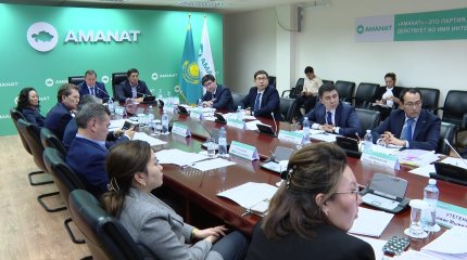 В партии «AMANAT» подвели предварительные итоги восстановительных работ после весенних паводков