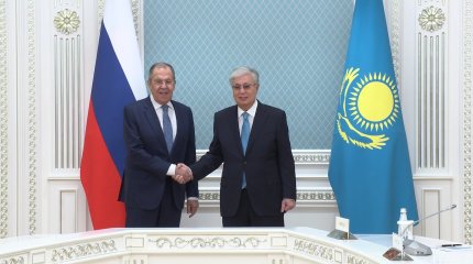 «Это будет знаковое событие»: Токаев и Лавров обсудили визит Путина в Астану