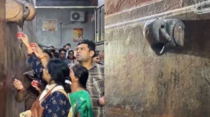 Конденсат с кондиционера приняли за святую воду верующие в Индии