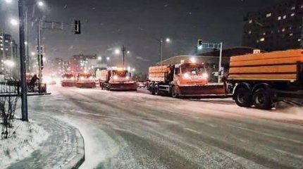 Снегопад в столице: коммунальные службы перешли на круглосуточный режим работы