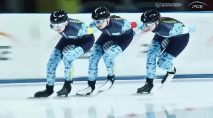 Қазақстандық конькишілер Польшада қола медаль алды