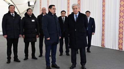 Мемлекет басшысы Хромтаудағы «Болашақ» шахтасының жұмысымен танысты