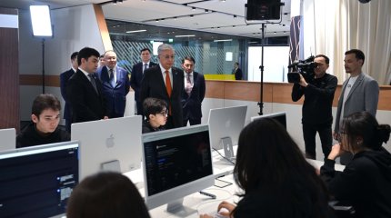 Президентке жасанды интеллект саласындағы отандық өнімдер таныстырылды